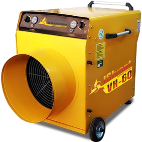 ISIVENT VH 20 Trifaze 40 kw sanayi tipi elektrikli fanlı ortam ısıtıcısı
